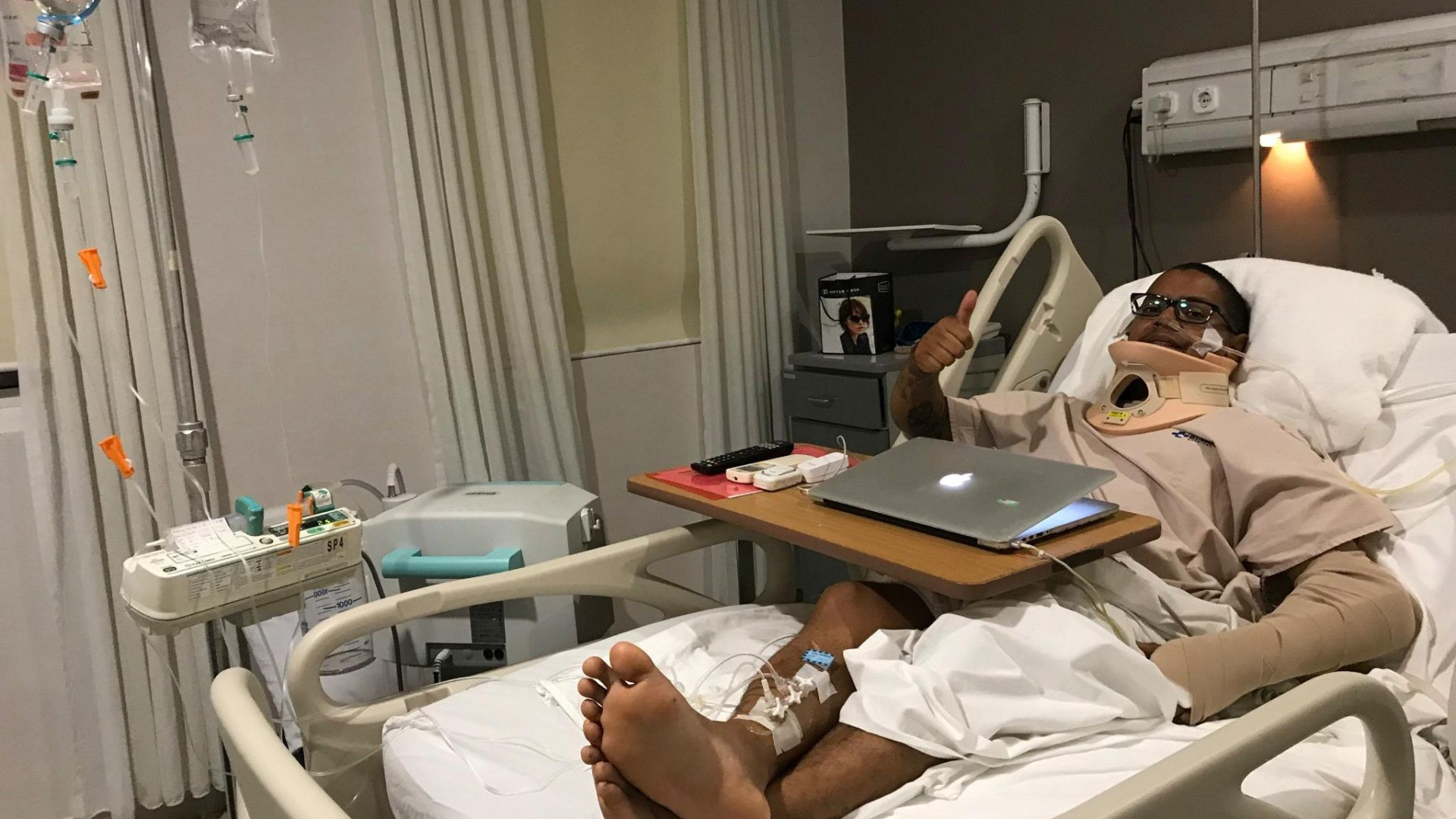 Redes sociais salvaram homem que sofreu acidente durante ida à Indonésia