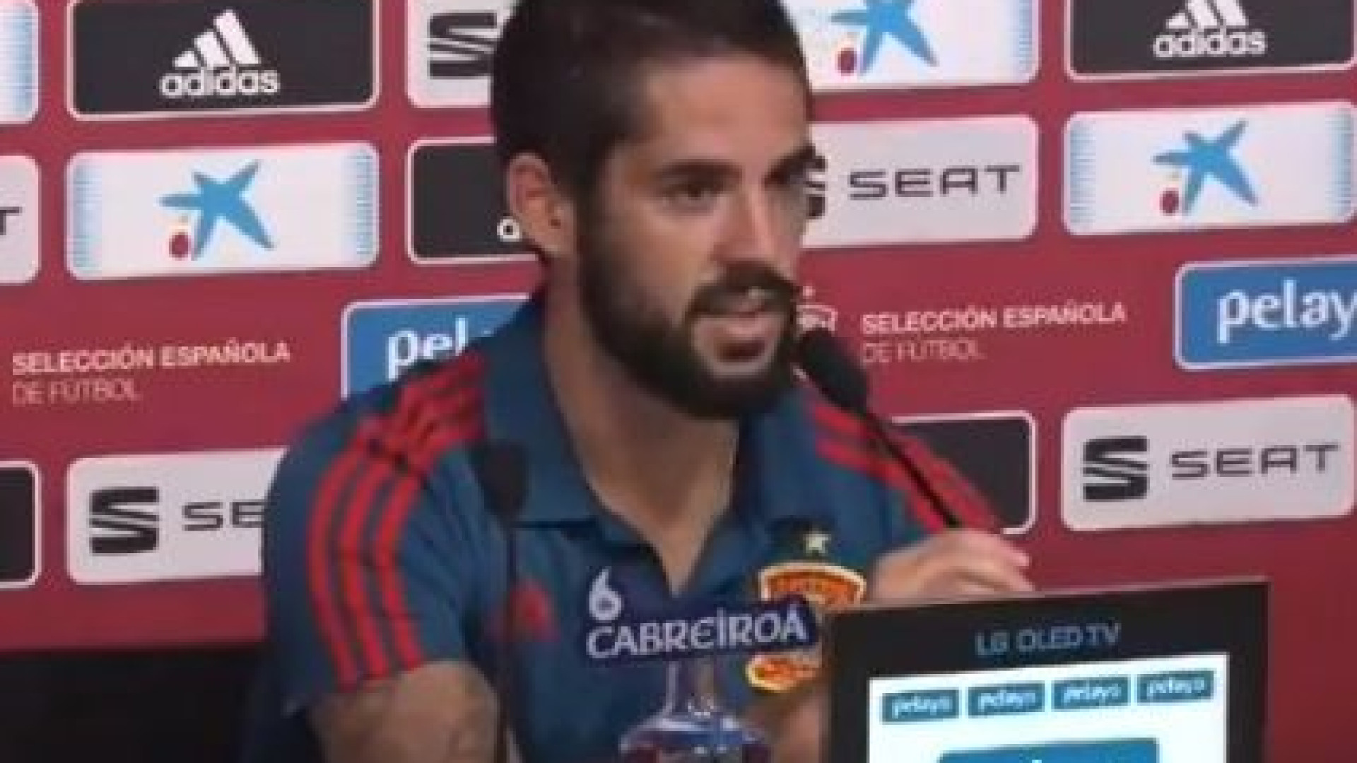 A dura resposta de Isco a um jornalista espanhol