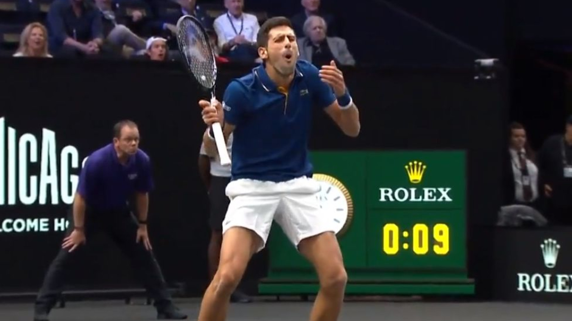 Djokovic acerta em cheio nas costas de Federer: "Até o meu coração parou"