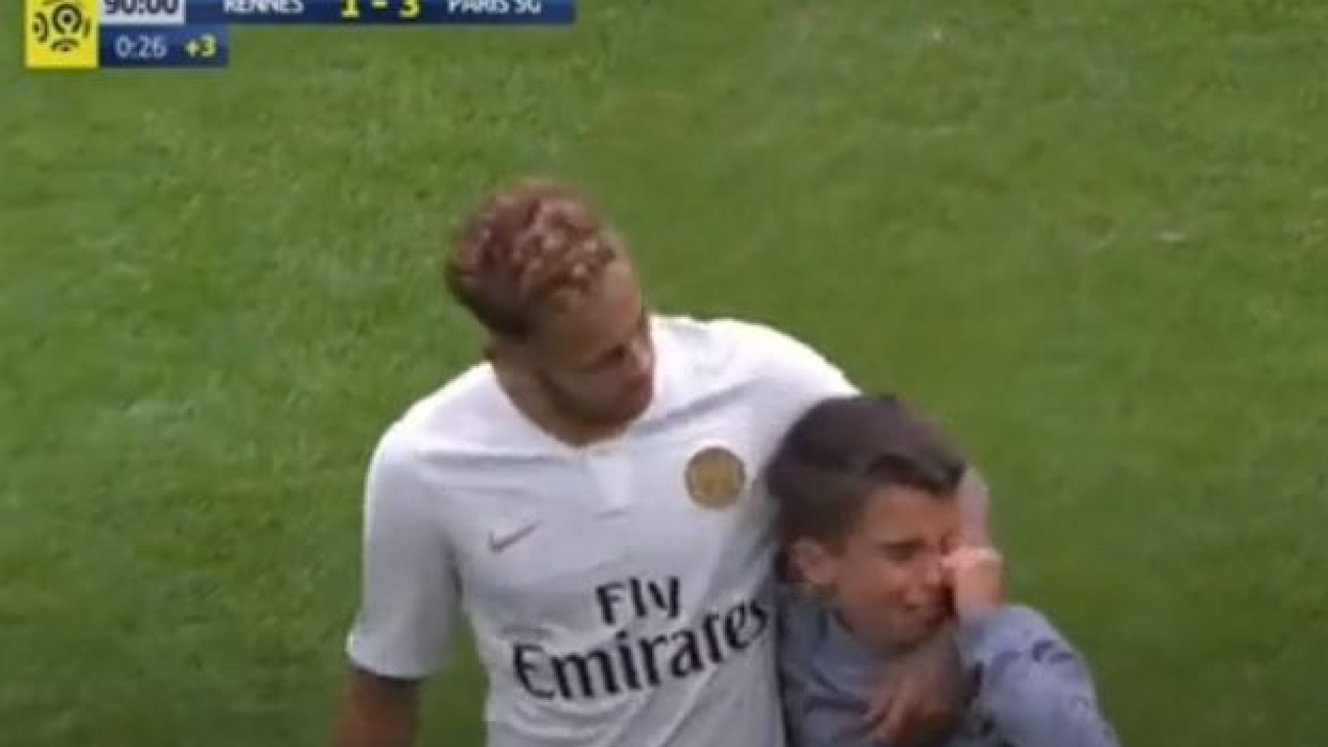 Neymar e o momento que está a tocar os adeptos em França