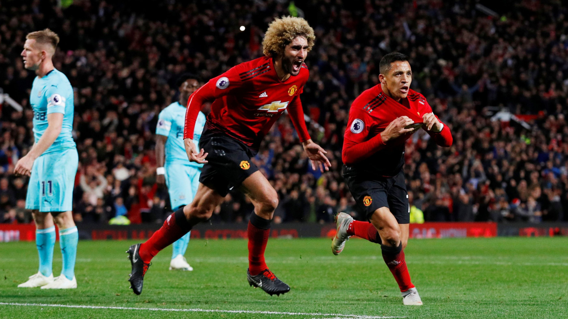 Fellaini revela conversa de Mourinho que levou United à vitória