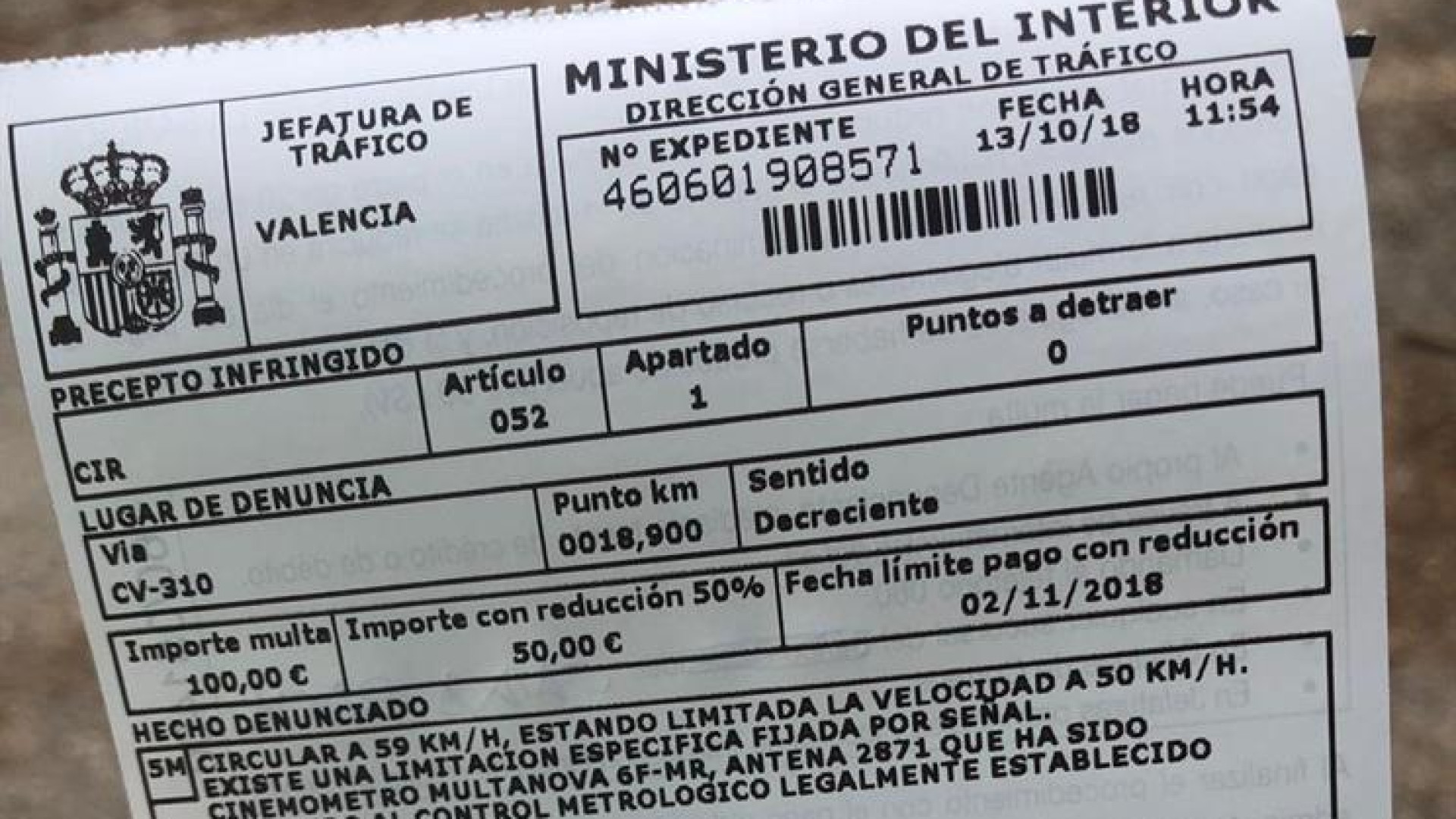Mais um ciclista multado por excesso de velocidade em Espanha