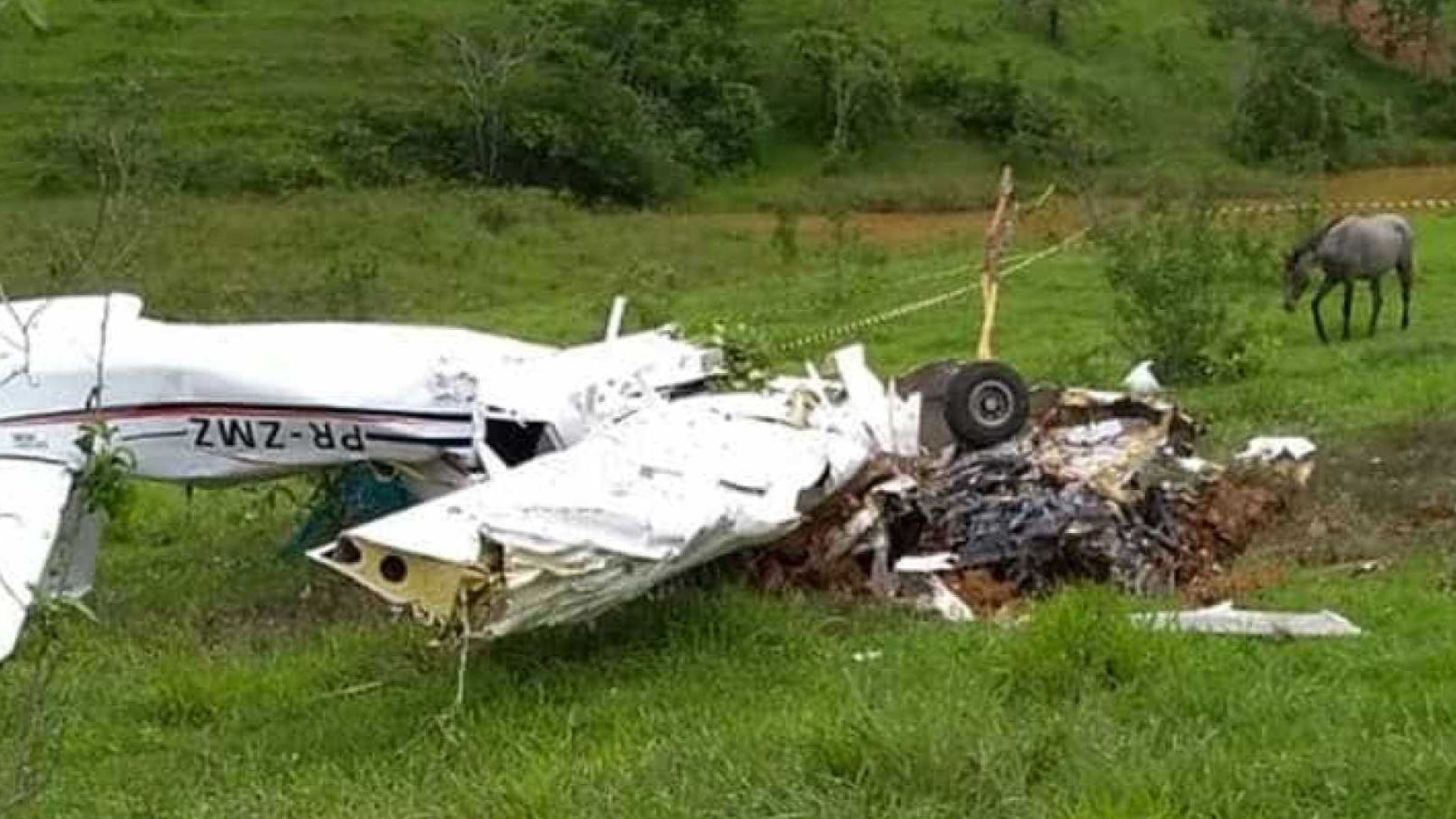 Quatro mortos em queda de avioneta em Minas Gerais, no Brasil