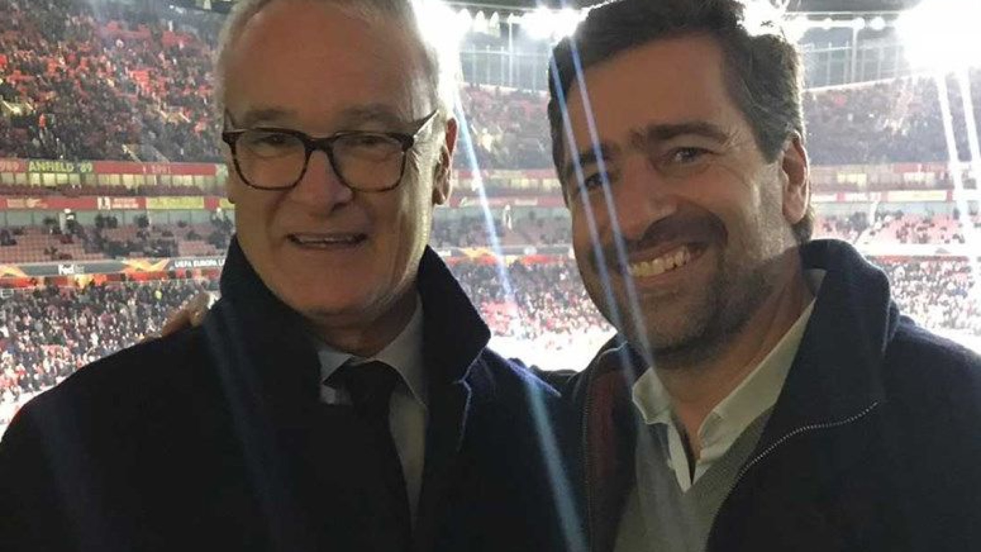 Sporting voltou a 'unir' Cláudio Ranieri e Pedro Madeira Rodrigues