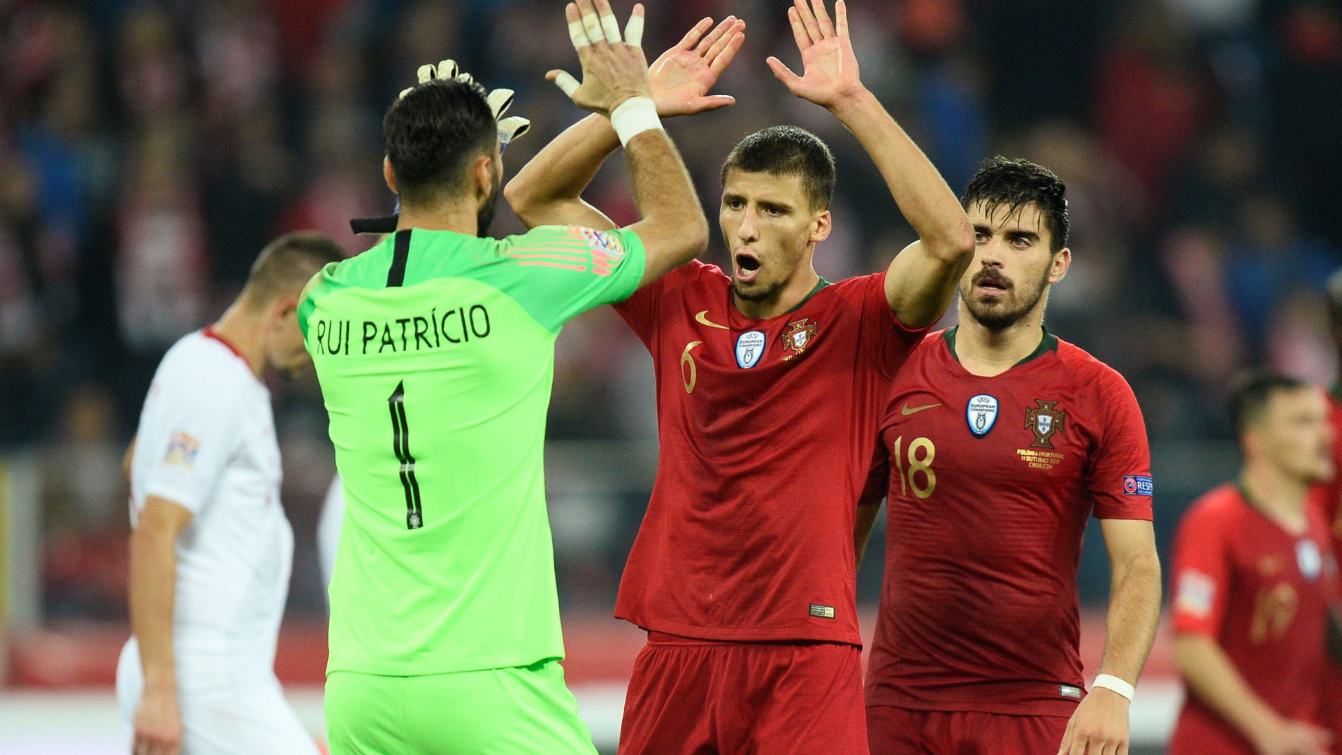 Juventus marcou presença no Portugal-Itália e seguiu jogador das águias