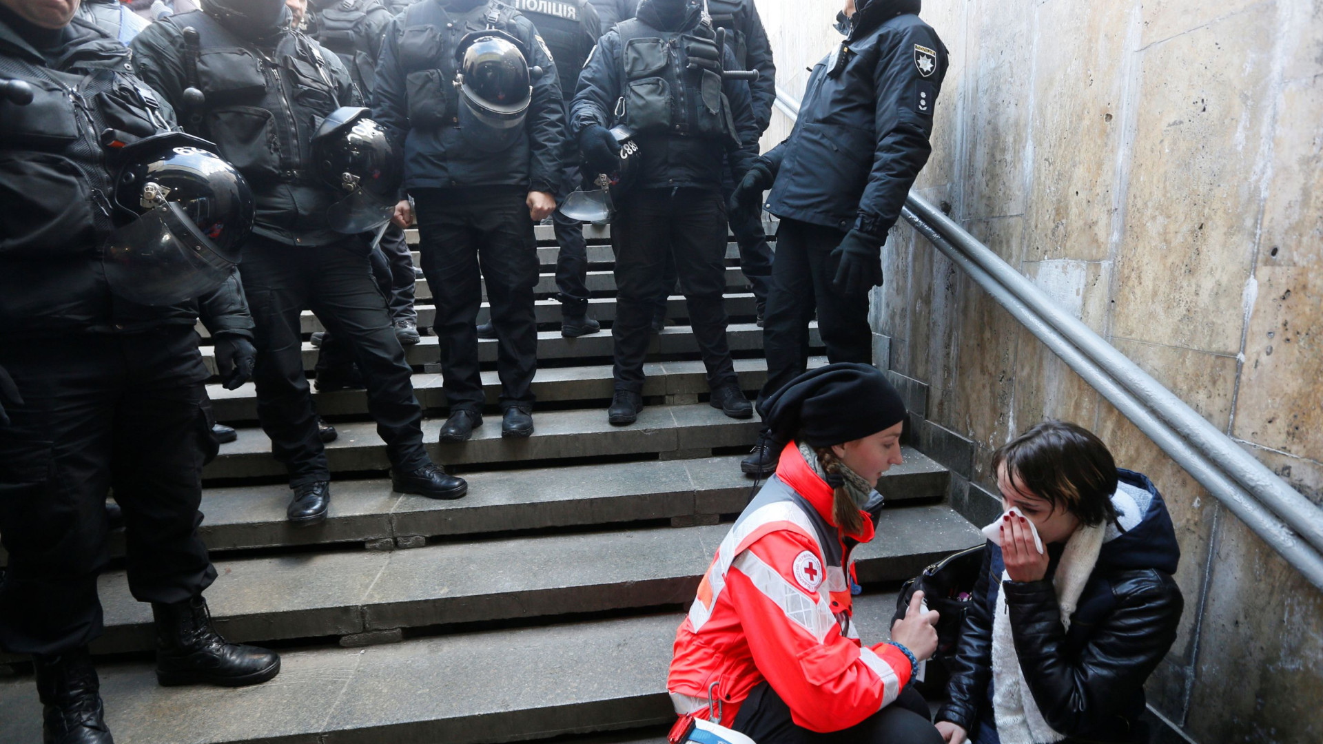 Manifestantes pelos direitos transgénero agredidos em Kiev