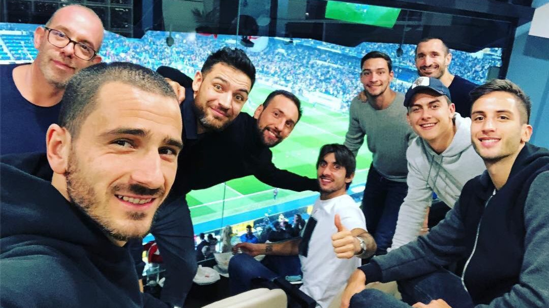 Juventus em peso no Bernabéu, mas Ronaldo ficou em Turim
