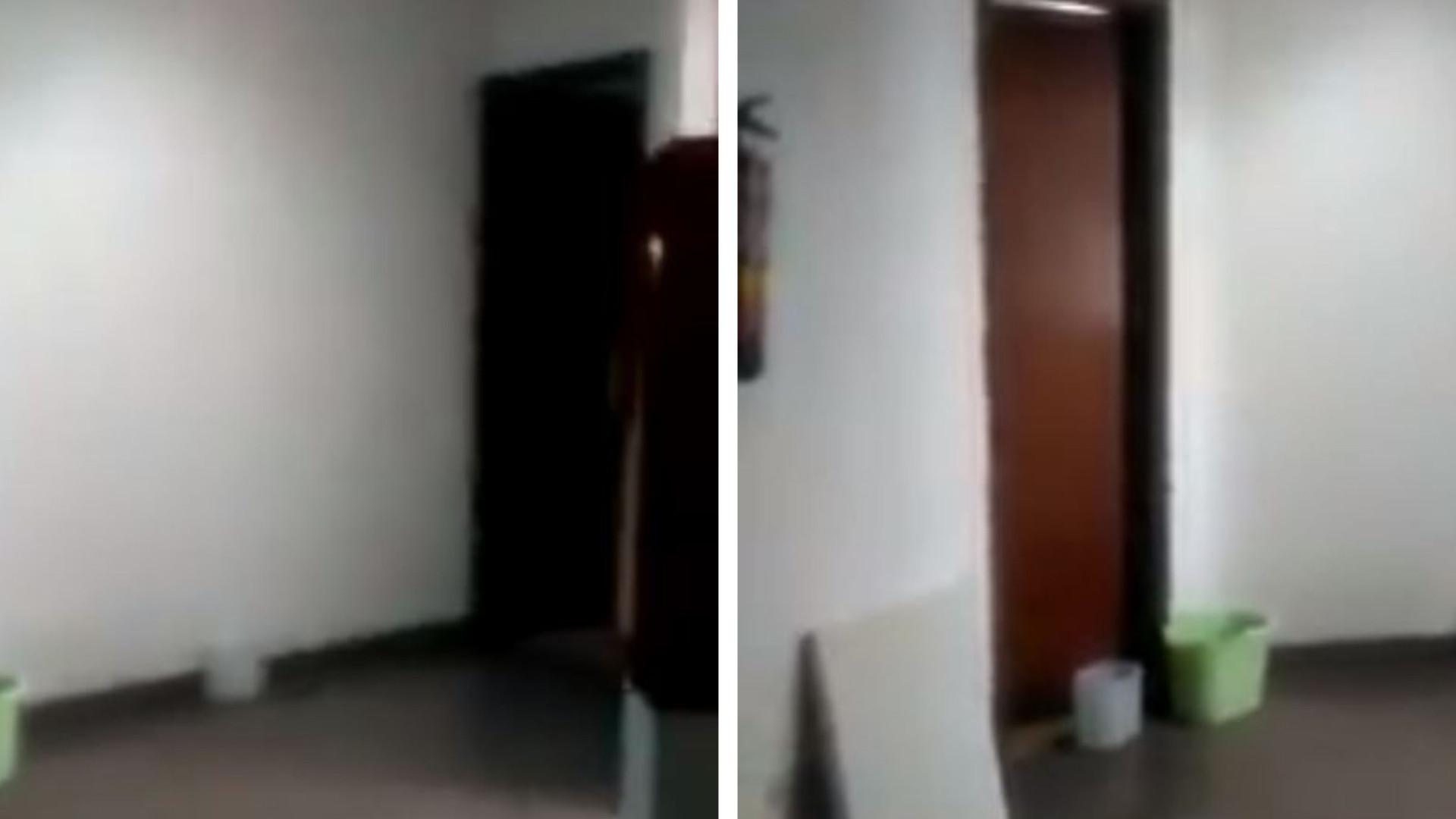 Em Almada 'chove’ dentro da esquadra da PSP e há viaturas paradas
