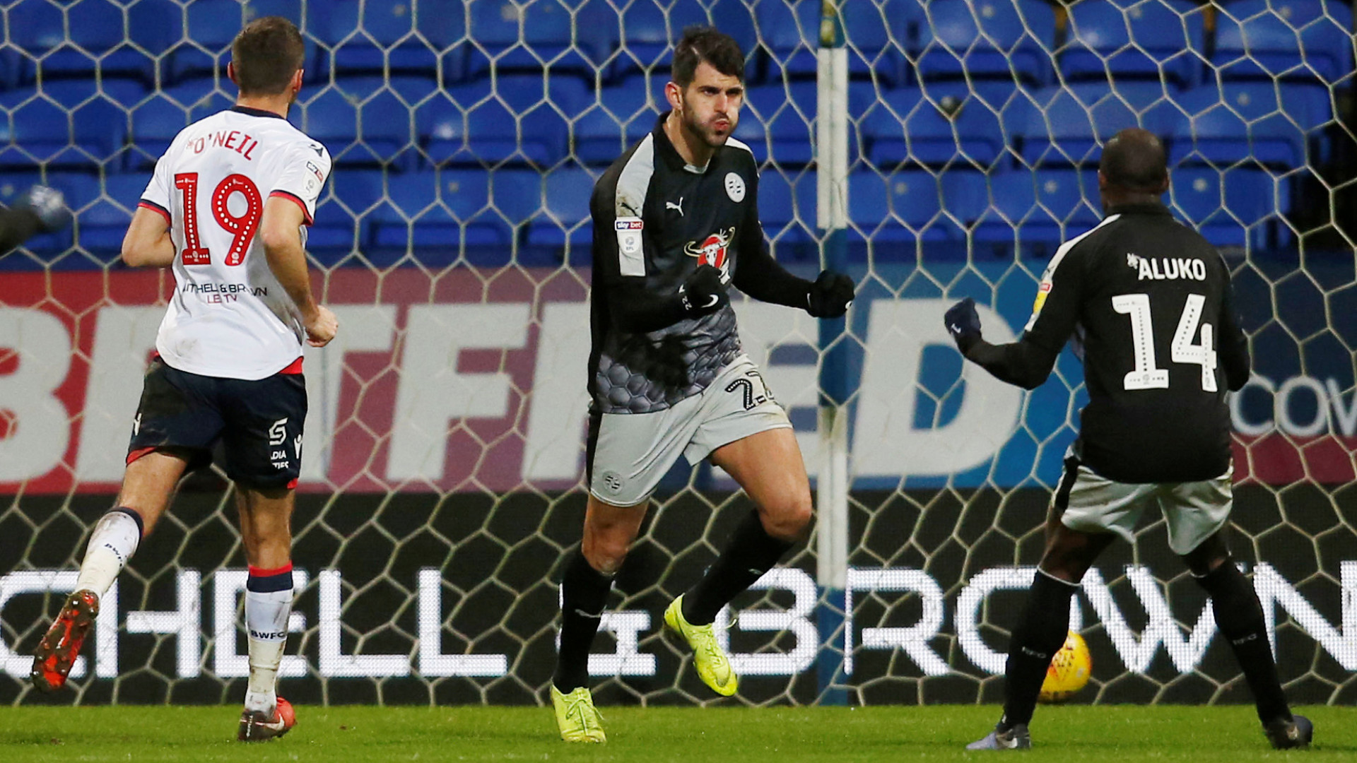 Nelson Oliveira marca golo da vitória do Reading de José Gomes