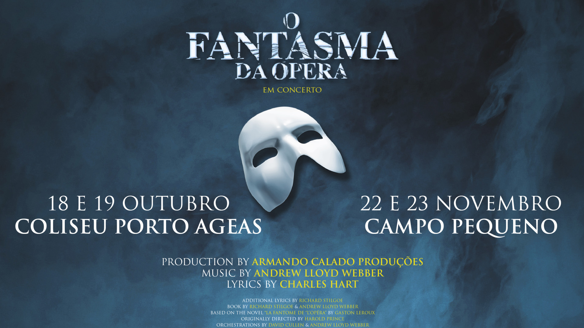 Há mais uma data para o 'Fantasma da Ópera' em Lisboa