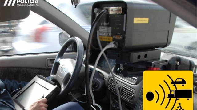 É condutor? Atenção, em novembro radares da PSP vão estar por aqui