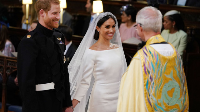 'Stand By Me': Coro protagoniza um dos momentos altos do casamento real