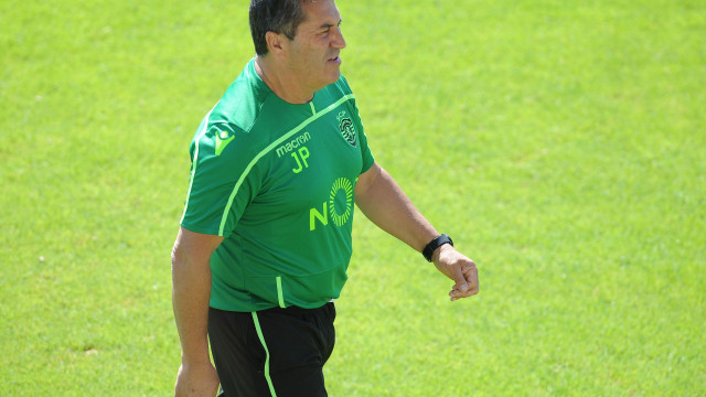 José Peseiro contou com uma boa notícia no treino desta segunda-feira