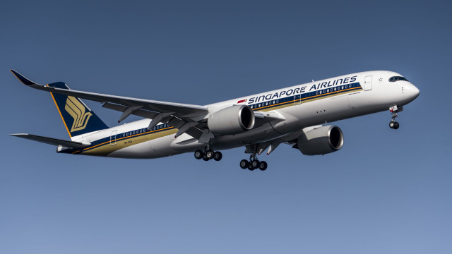 O voo mais longo mundo já aterrou em Nova Iorque vindo de Singapura