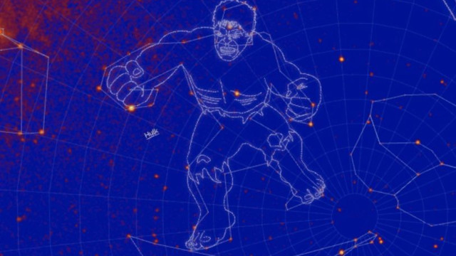 Hulk, Mjolnir e Godzilla. NASA escolhe nomes de novas constelações