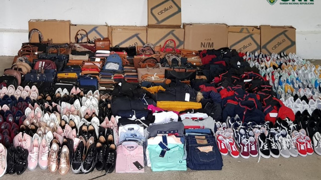 GNR apreende mais de 20 mil euros em artigos contrafeitos
