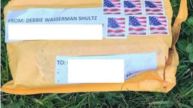 FBI divulga imagem de um dos pacotes suspeitos para alertar cidadãos