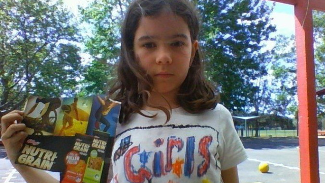 Menina de 8 anos cria petição contra o sexismo na marca Kellogg's