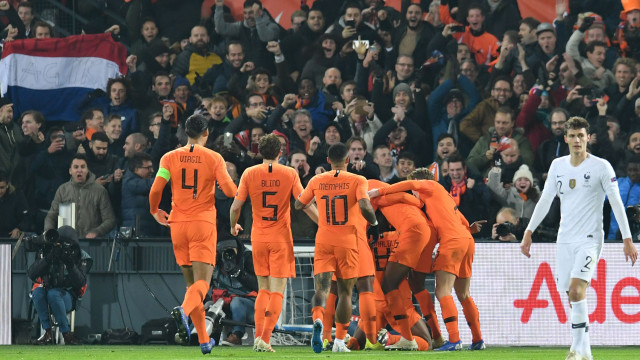 Holanda vence França e relega a Alemanha para a 2.ª divisão