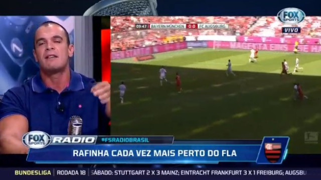 Futuro de Rafinha gera discussão: "Benfica ao pé do Flamengo não é nada"