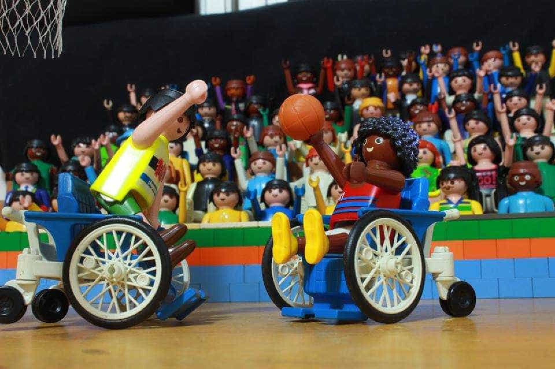 O mundo dos Paralímpicos em Playmobil para alertar crianças e adultos