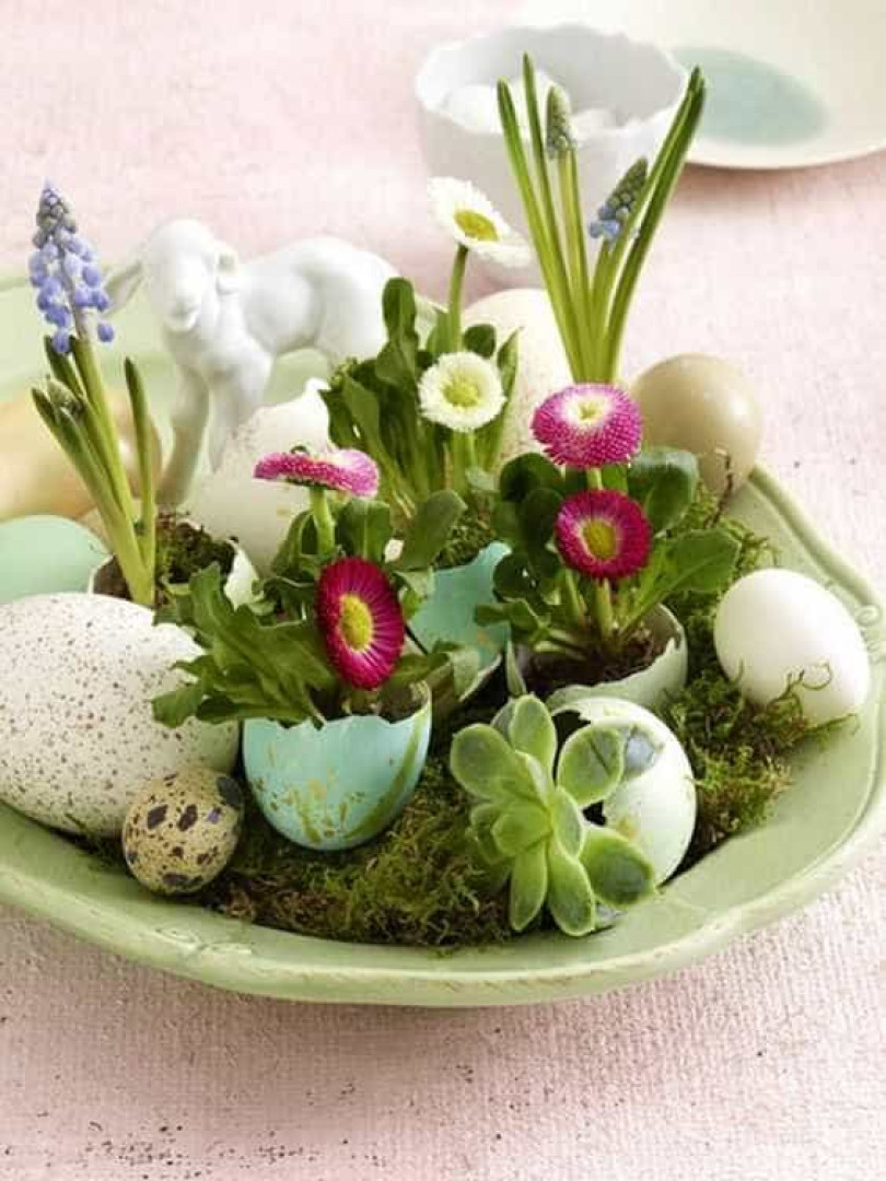 Aposte numa decoração de Páscoa e primavera. Fique com 15 ideias