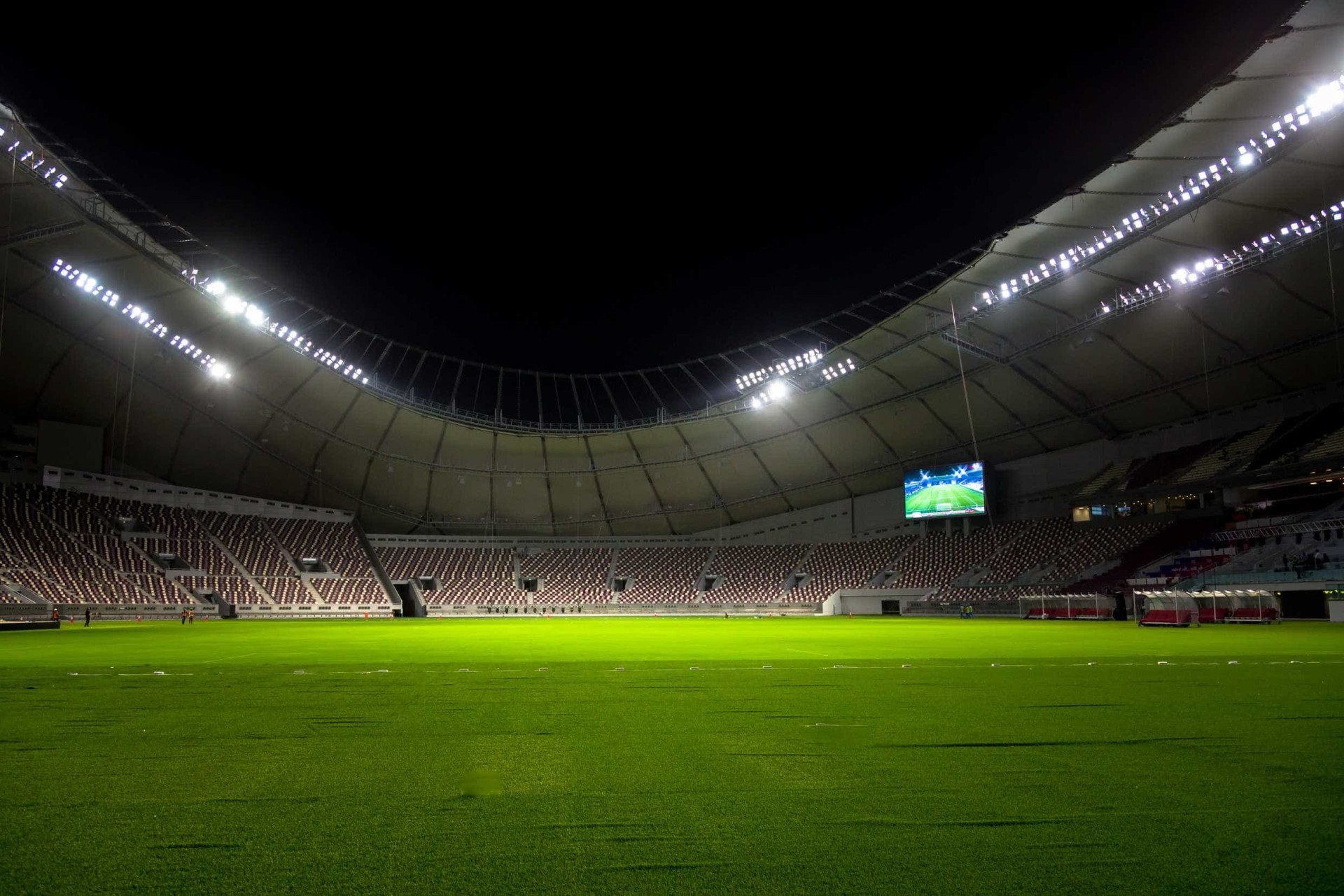 Veja as imagens do novo estádio que receberá o Mundial 2022 no Qatar