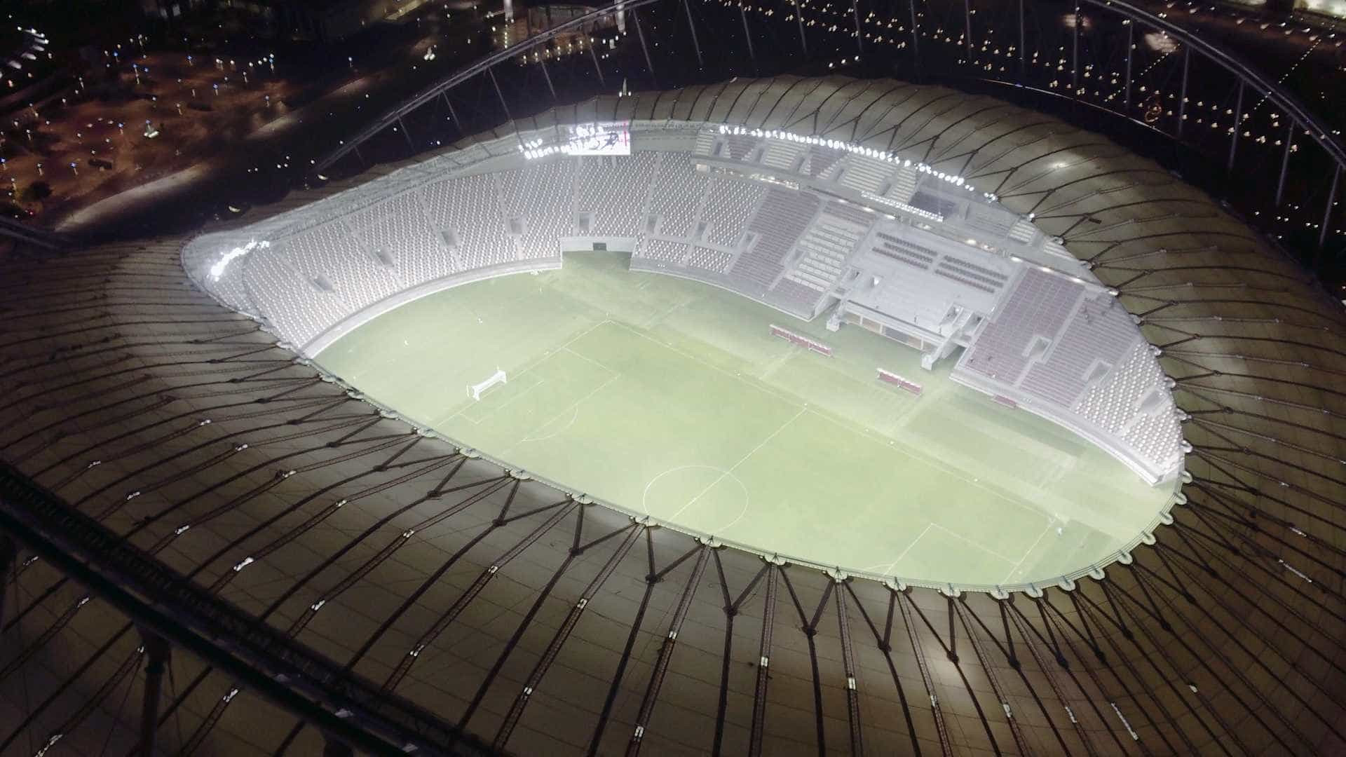 Veja as imagens do novo estádio que receberá o Mundial 2022 no Qatar