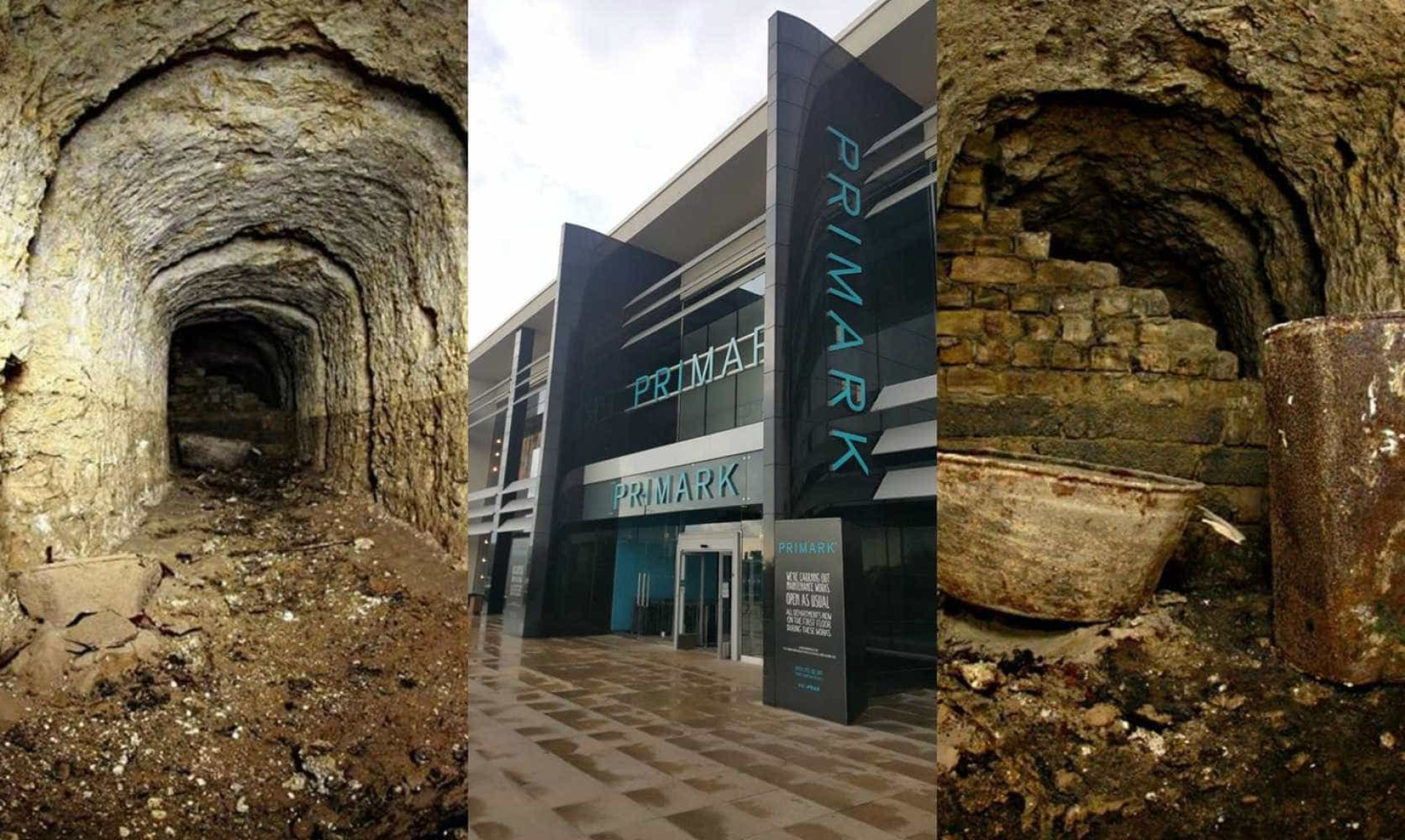 Há de tudo na Primark, até túneis (abandonados) da II Guerra Mundial