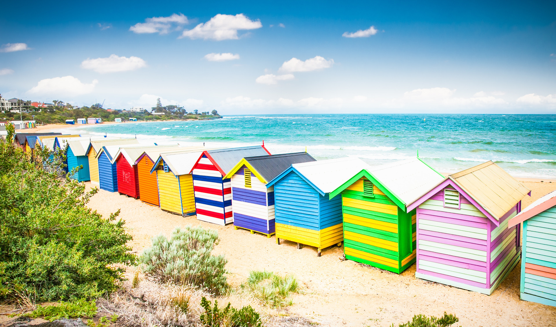 Estas são as localidades costeiras mais coloridas do mundo