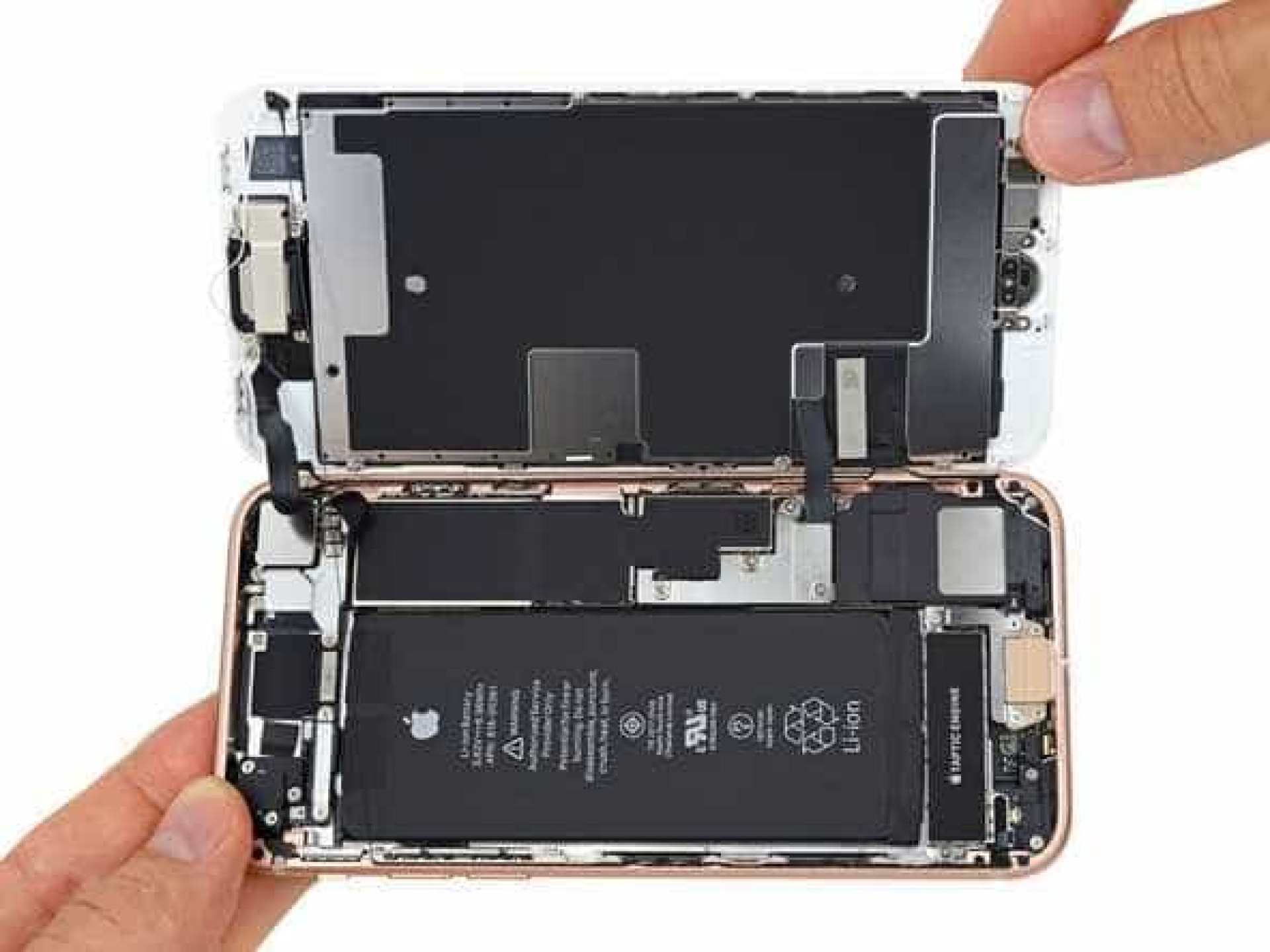 O iPhone 8 ainda agora chegou e já foi desmontado. Veja o interior