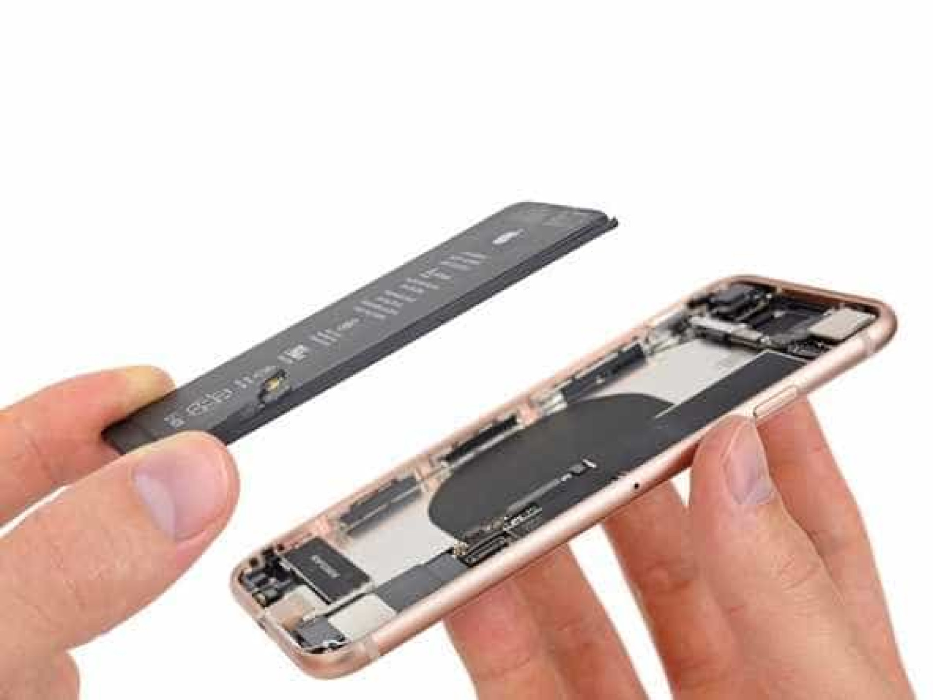 O iPhone 8 ainda agora chegou e já foi desmontado. Veja o interior