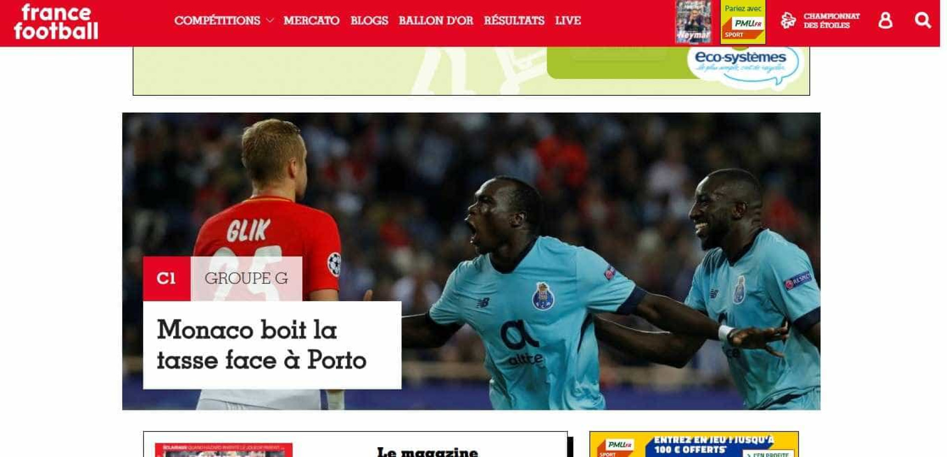 Veja o que disse a imprensa francesa sobre a pesada derrota do Monaco