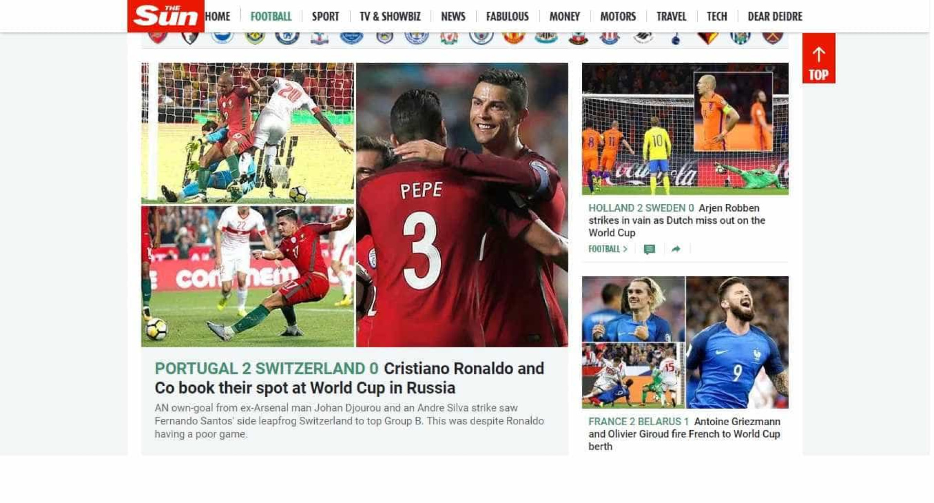 Veja o que se disse além fronteiras sobre o triunfo português