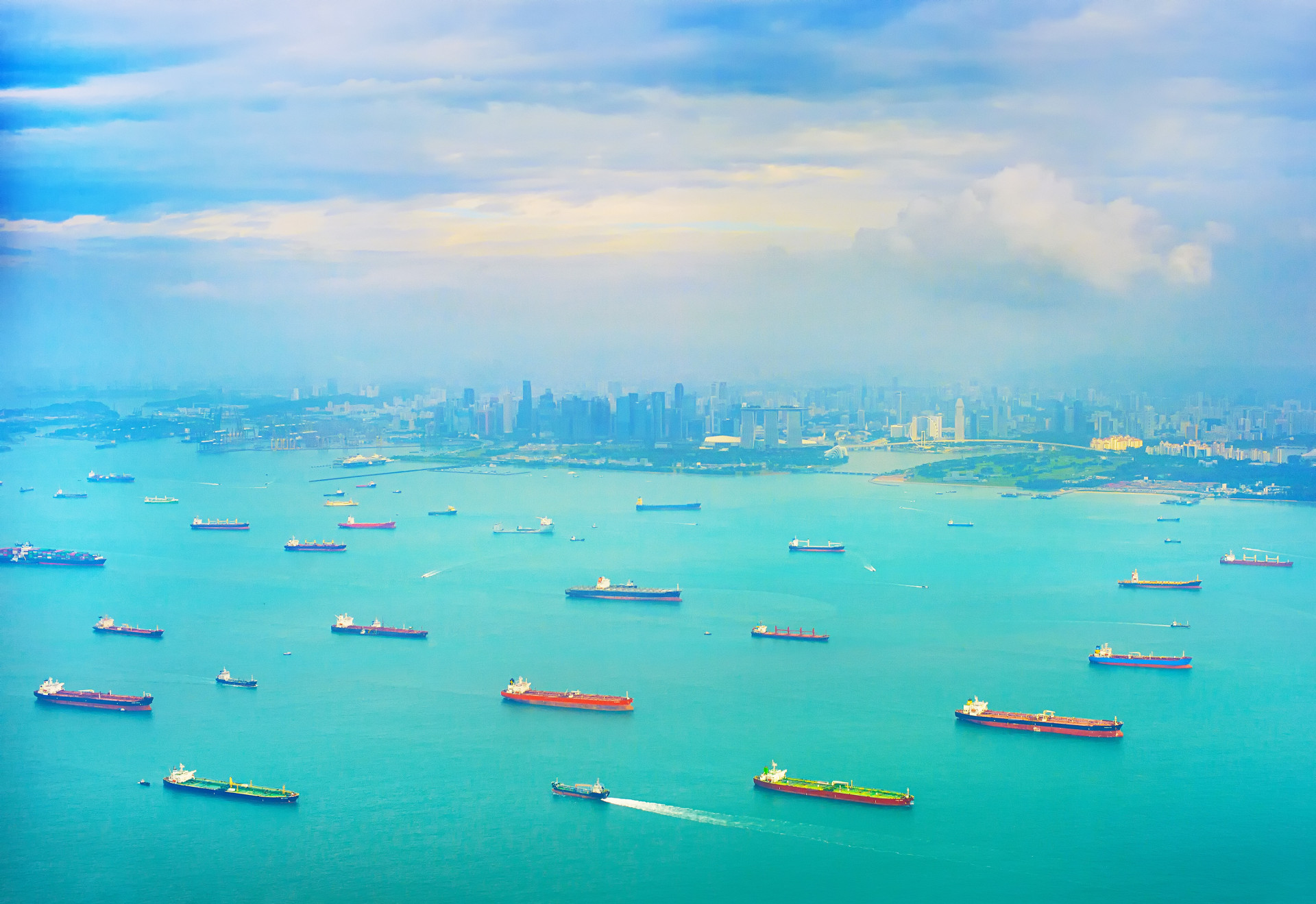 O mistério dos navios abandonados que aparecem em Singapura