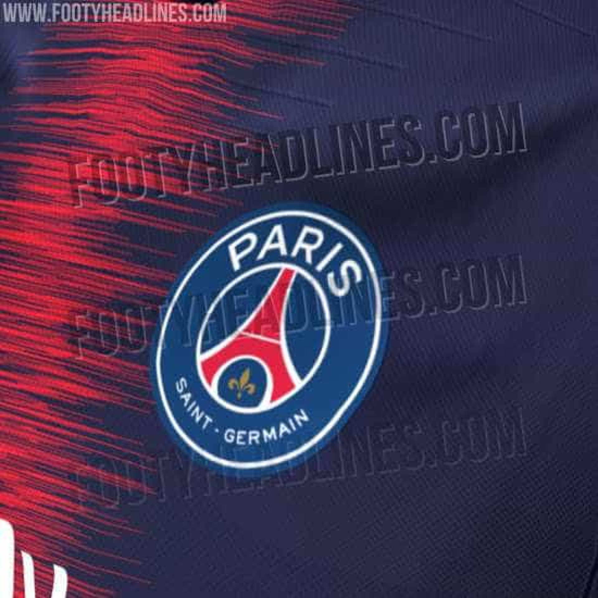 Nova camisola do PSG revelada na internet