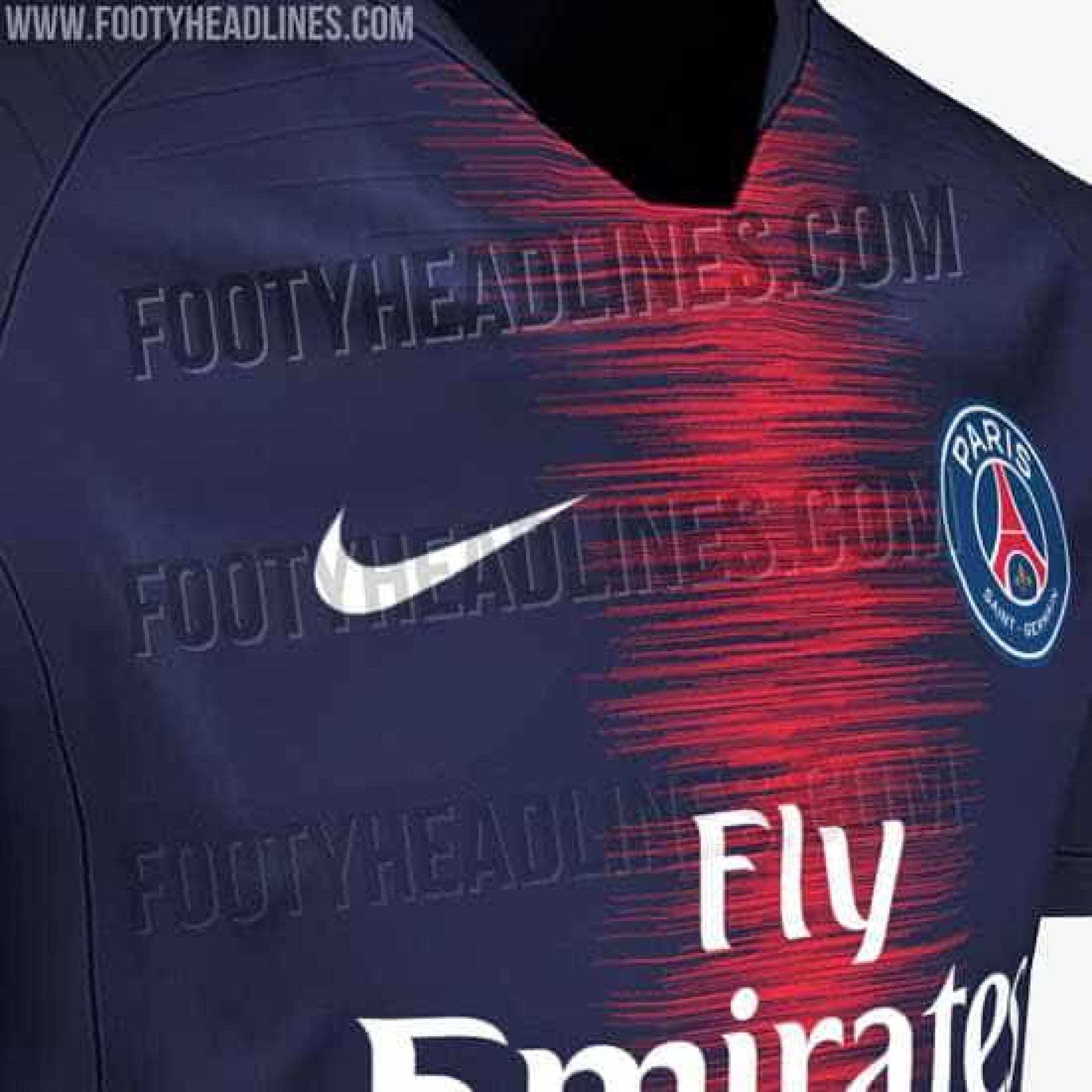Nova camisola do PSG revelada na internet