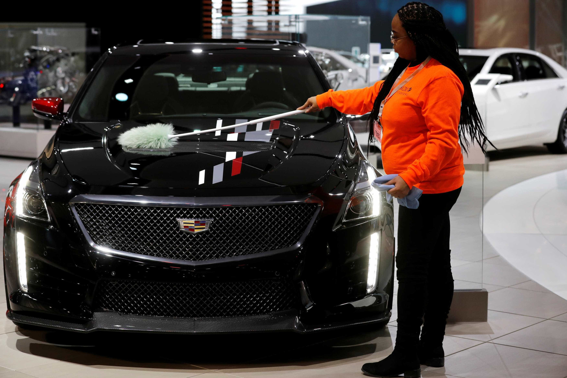 Loucura por automóveis. As melhores imagens da feira de Detroit
