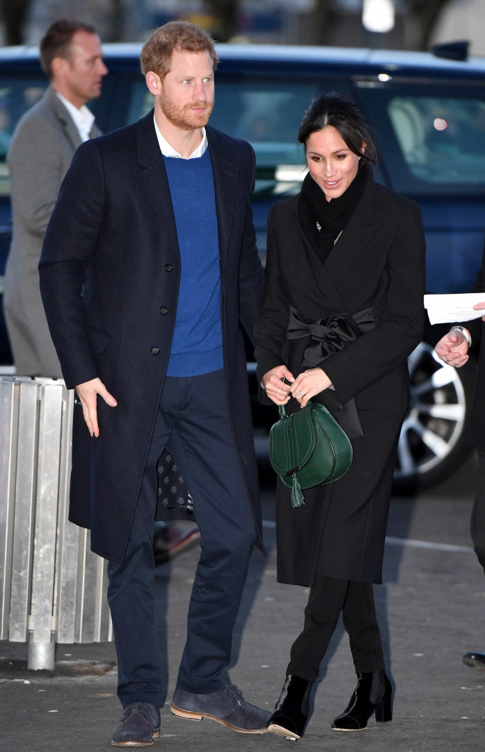 Harry e Meghan Markle encantam na sua terceira visita enquanto casal