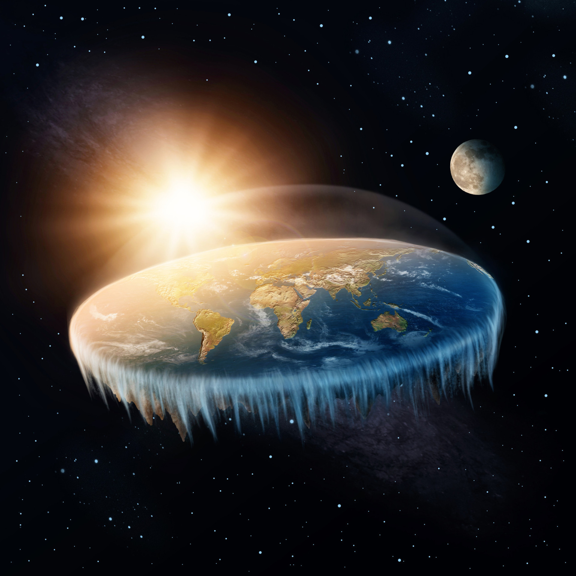 E se a Terra fosse plana? Veja o que aconteceria