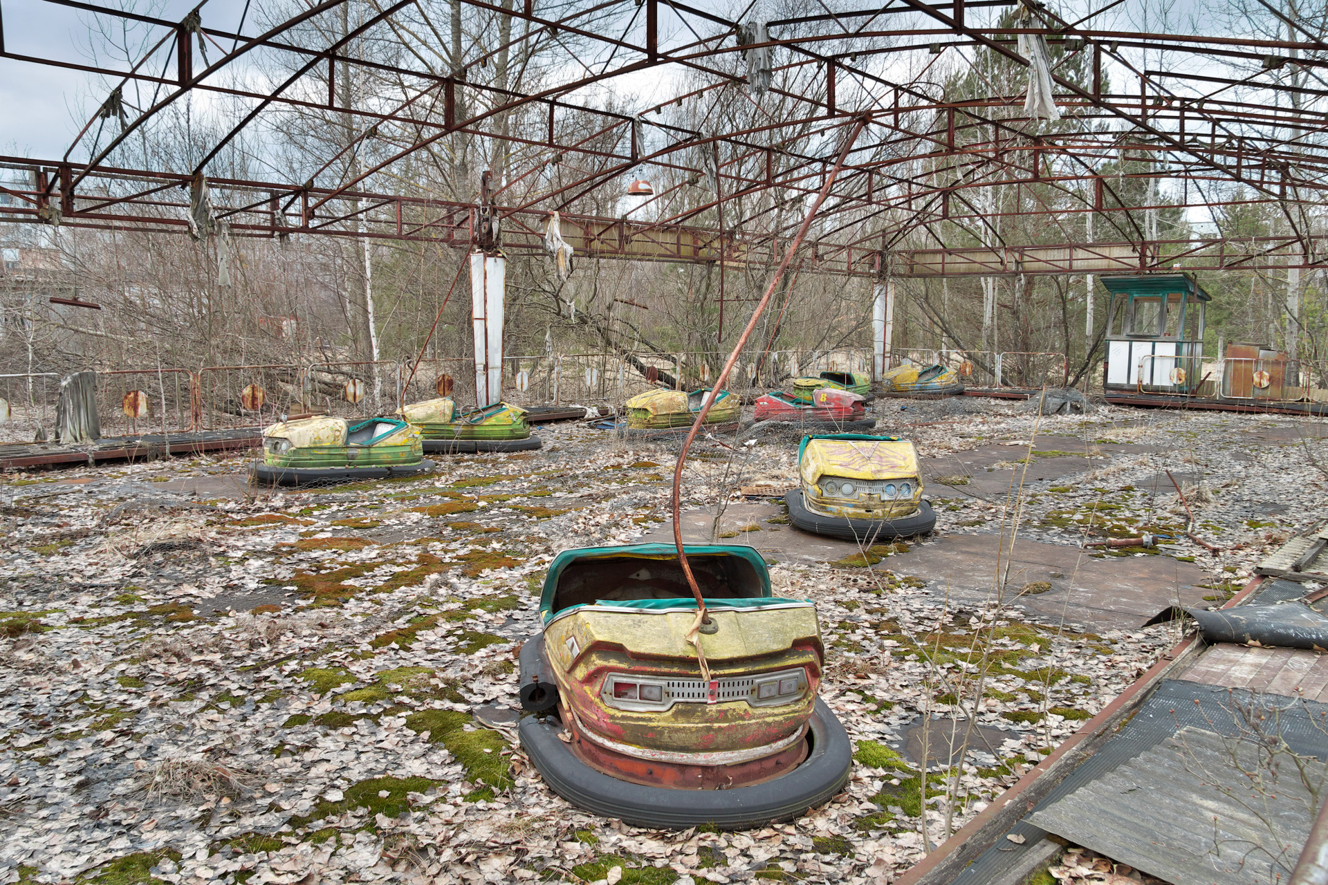 Conheça estes assustadores parques de diversões abandonados