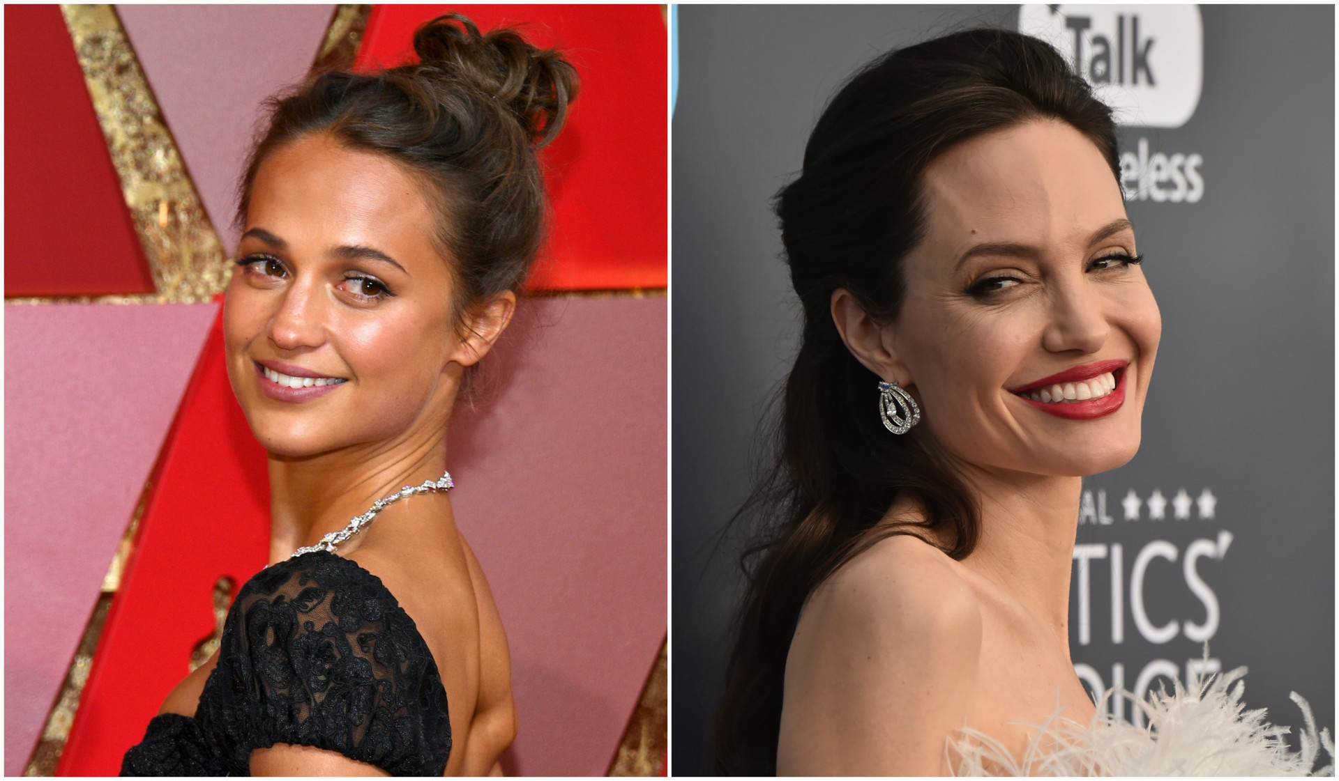 Alicia Vikander ou Angelina Jolie: Quem se veste melhor?