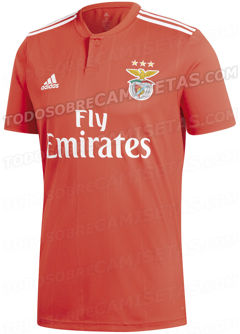 Camisola do Benfica para 2018/19 cai na internet