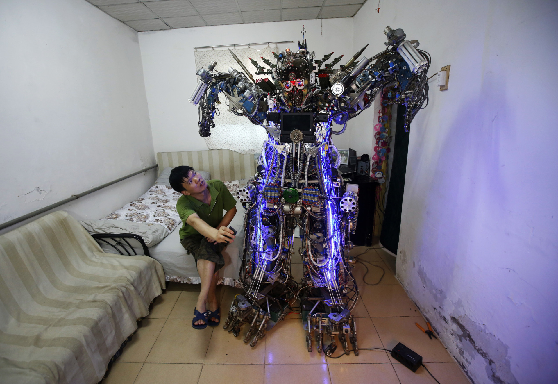 As incríveis 'máquinas caseiras' criadas pelos chineses