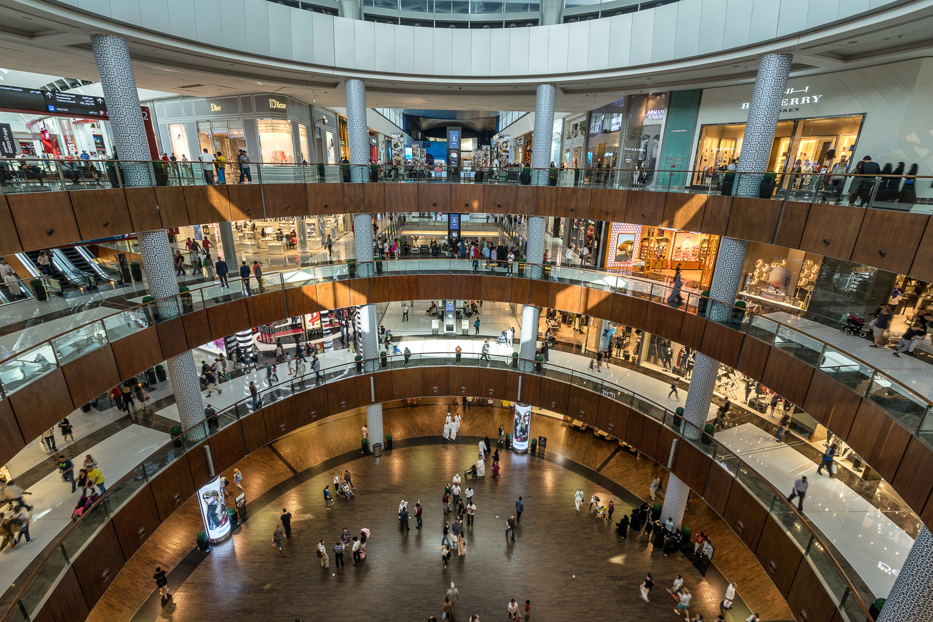 Estes são os centros comerciais mais luxuosos do mundo