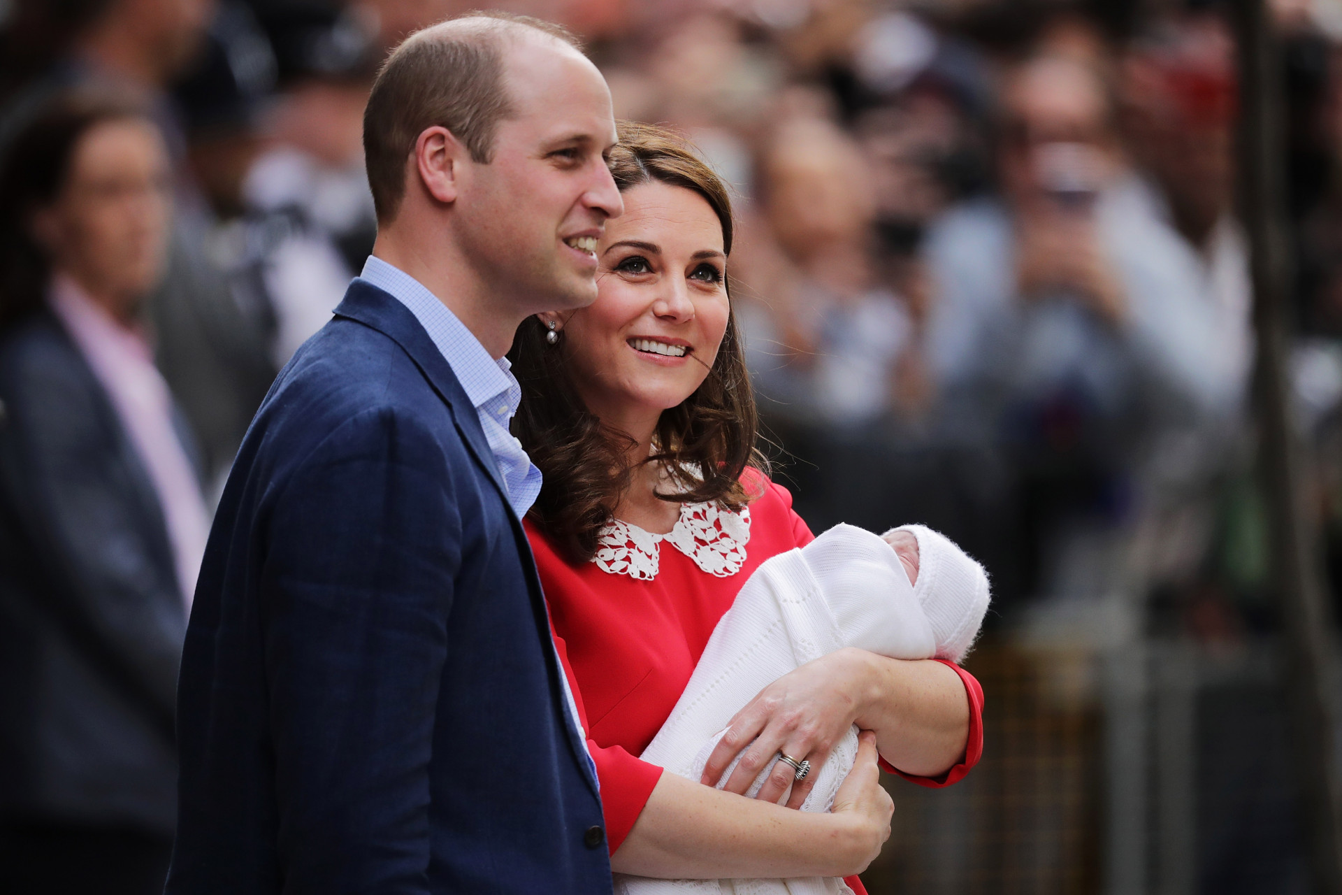William e Kate: As primeiras imagens do bebé real