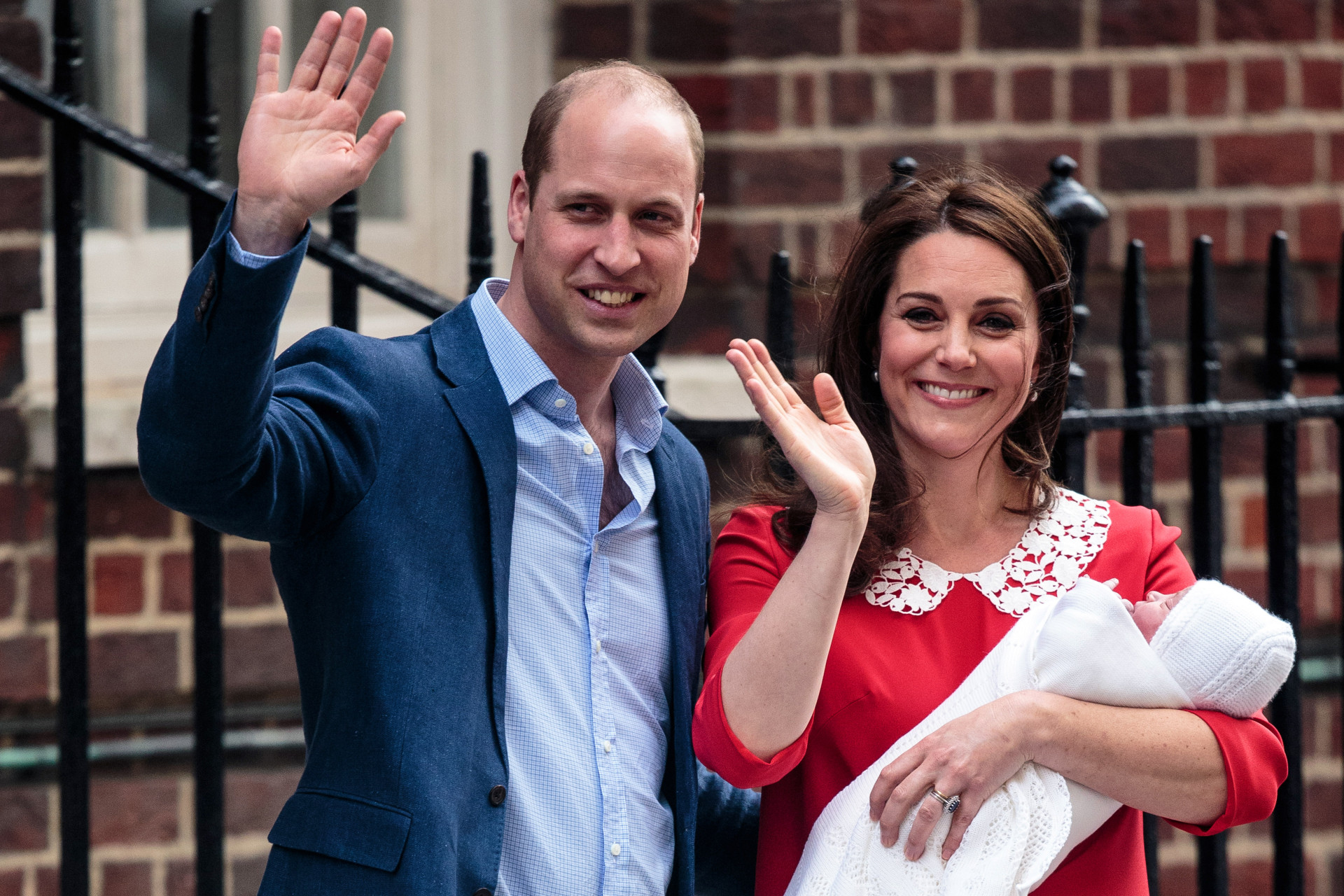 William e Kate: As primeiras imagens do bebé real