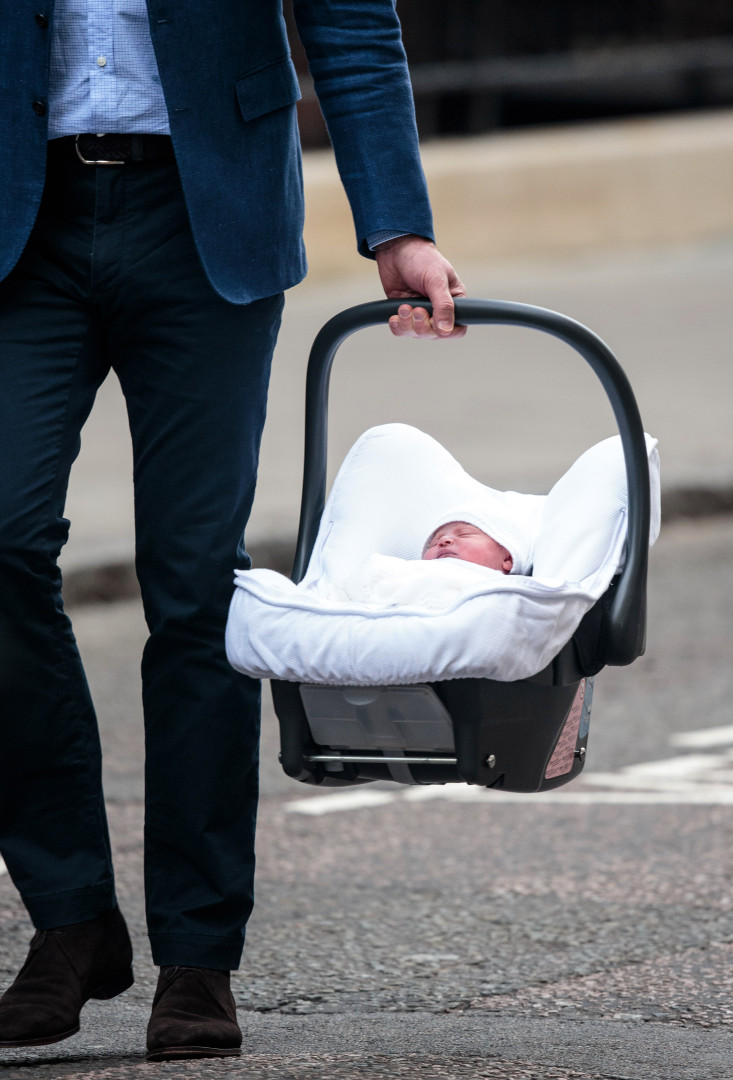 William e Kate: As primeiras imagens do bebé real