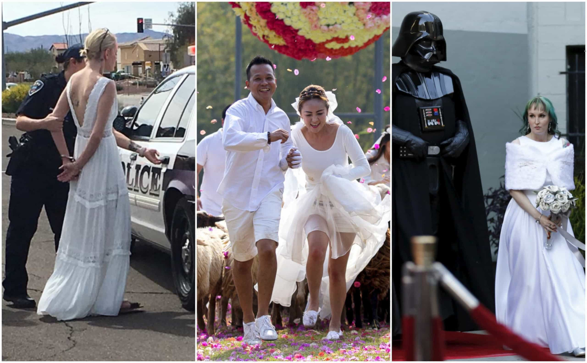 As mais insólitas fotografias de casamento (Porque nem tudo corre bem...)