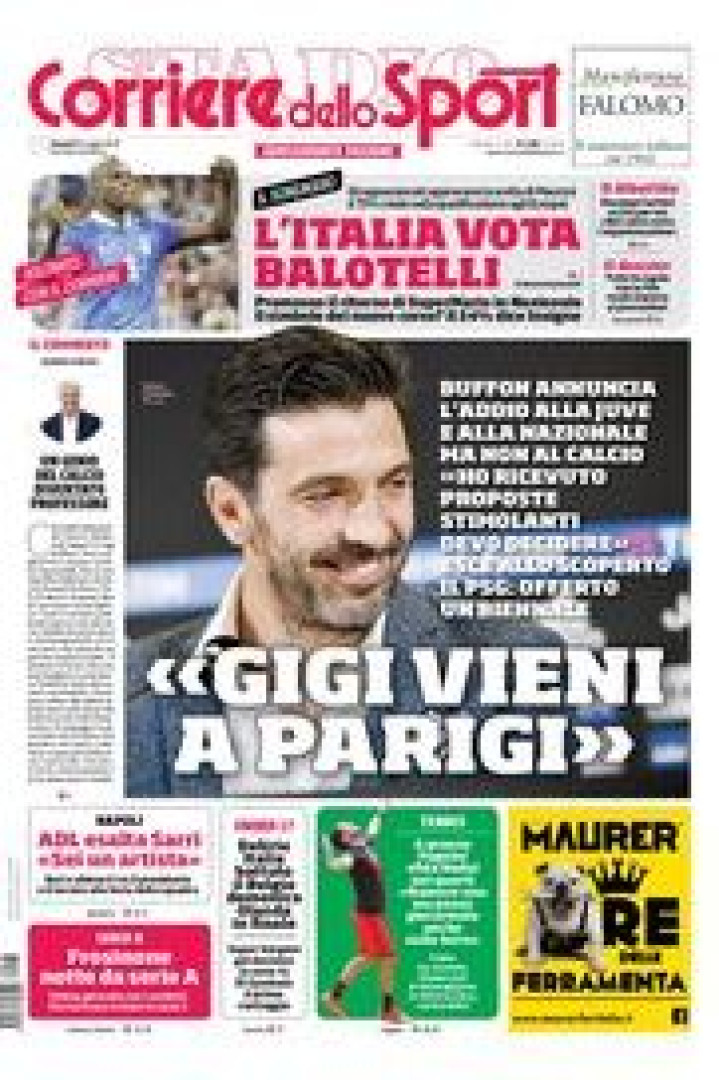 Imprensa internacional: As despedidas de Buffon e Griezmann
